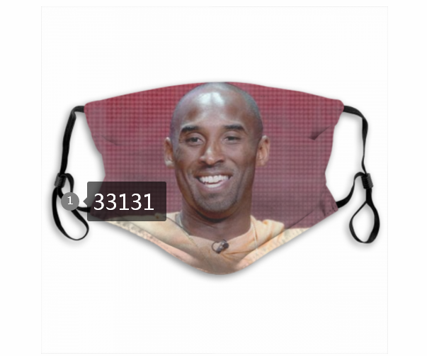 2021 NBA Los Angeles Lakers #24 kobe bryant 33131 Dust mask with filter